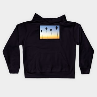 PALM TREE'S IN THE SEA DESIGN Kids Hoodie